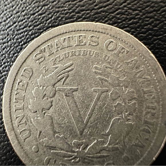 1906 Liberty Head “V” Nickel – Vintage U.S. 5 Cent Coin - Picture 4 of 6